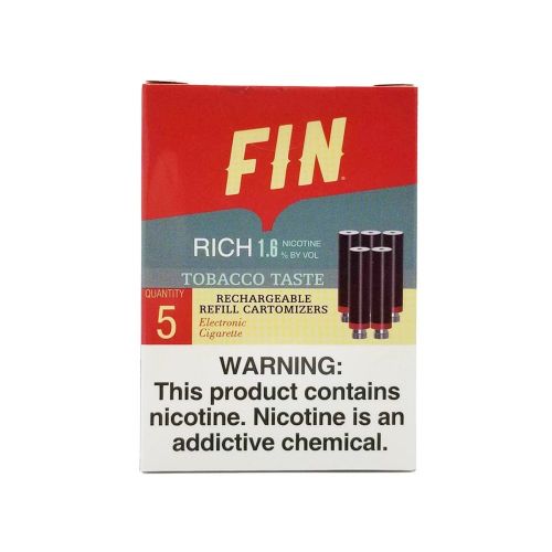 Fin Tobacco Cartomizer Pack The Electric Tobacconist USA